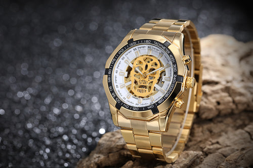 Luxury Men Auto Mechanical Stainless Steel Watch